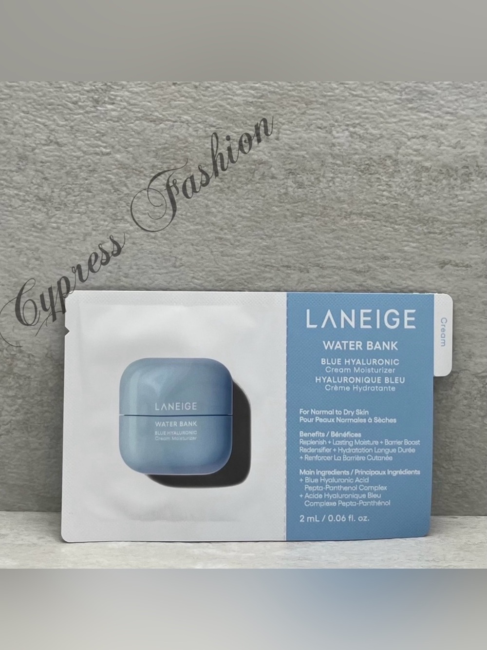 ⚡️ $1 Laneige Water Bank Blue Hyaluronic Cream Moisturizer Sample